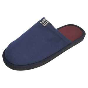 Zapatillas de Casa de invierno coloridas personalizadas de fondo suave gris oscuro para hombre de felpa esponjosa interior de piel supersuave - Product Image 6