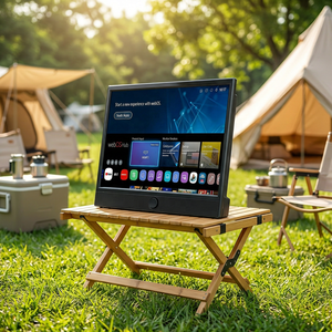 Televisor LED Portátil de 13 <span class=keywords><strong>Pulgadas</strong></span>, Tamaños Personalizados de 14, 16, 18, <span class=keywords><strong>20</strong></span>, 22, 24, 32, 43 <span class=keywords><strong>Pulgadas</strong></span>, Smart TV Android Personalizable, <span class=keywords><strong>Televisores</strong></span> HD - Product Image 1