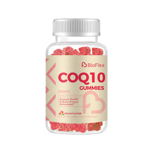 OEM HALAL Sans Sucre 250mg Ubiquinol Coenzyme Q10 Gommeux Santé de la Peau Vitamine B6 & B12 Glycinate de Magnésium avec Oméga 3 - Product Image 1