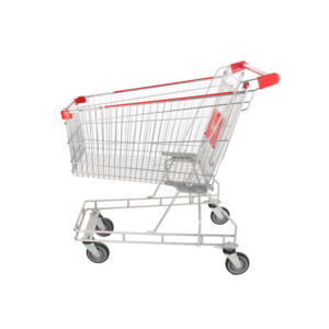 Ownace AU 3-5 pouces chariot de supermarché chariot de supermarché chariot de chariot en acier pour le magasin et le supermarché - Product Image 3