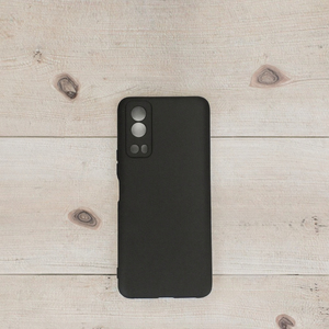 Durcase Trống Matte Mềm Frosted Armor Thiết Kế Chống Sốc <span class=keywords><strong>TPU</strong></span> Đen Cover Quay Lại Điện Thoại Di Động Trường Hợp Đối Với Vivo Y72 5G - Product Image 3