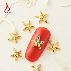 Lan Guang Mixed 3D fai da te cornice decorazioni per unghie adesivi per rivetti in oro strass