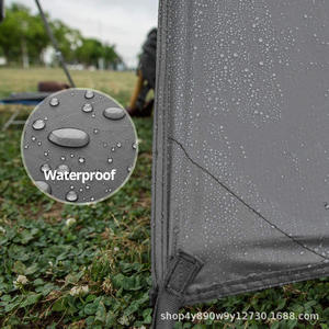 Bâche de protection extérieure Woqi 126x118 pouces en tissu polyester imperméable pour le camping et la randonnée - Product Image 3