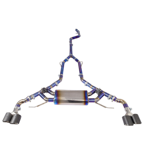 מערכת פליטה אחורית (Catback) עם שסתום Valvetronic מסגסוגת טיטניום לרכב <span class=keywords><strong>BMW</strong></span> X5 <span class=keywords><strong>X6</strong></span> 3.0T, אביזרי רכב - Product Image 4