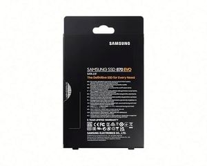 Pour disque SSD Samsung MZ-77E250B/CN 250 Go 870 EVO SATA 2,5 pouces SSD V-NAND 3 bits MLC DDR4 SDRAM AES 256 bits - Product Image 6