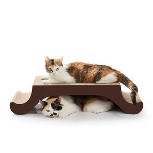 Kardus tempat tidur <span class=keywords><strong>Sofa</strong></span> kucing, tempat tidur <span class=keywords><strong>Sofa</strong></span> berbentuk papan garuk kucing santai - Product Image 2