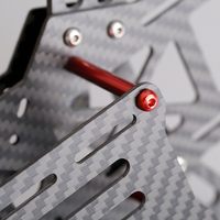Vis à tête bombée M3 en aluminium 7075, haute résistance, qualité aéronautique, tolérance de 0,01 mm pour cadre de drone FPV, course UAV, RC