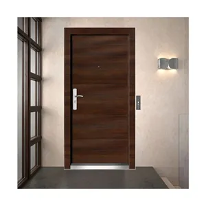 프리마 잘 디자인 된 강철 문 안전 외관 좋은 가격 현대 입구 강철 문 디자인 강철 차고 문