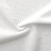 Tissu polo en maille 100% polyester, vente en gros