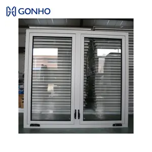GONHO 스마트 블라인드 자동 베네 치안 창 셔터 창 알루미늄 루버 셔터 침실 창