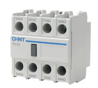 CHINT F4-40.31.22 Tête de temporisation pneumatique - Accessoire auxiliaire de temporisation de puissance, Relais temporisé de contact