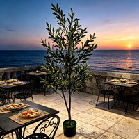 Hochwertige Innendekoration Dekorativer Künstlicher Olivenbaum Gefälschte Bonsai-Pflanzen Wohnaccessoires Hochzeits- und Partydekoration