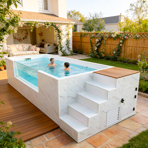 Custom Design Fiberglass FRP Swimming <b>Pool</b> 4m 6m 7m fiberglass swimming <b>pool</b> shells for <b>sale</b> <b>container</b> <b>pool</b> - Product Image 2