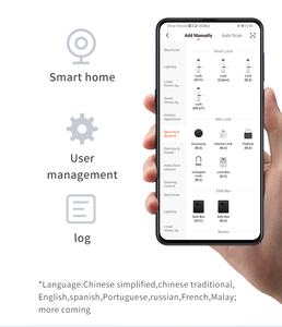 TTlock Tuya สมาร์ทล็อคประตูอลูมิเนียม ระบบสแกนลายนิ้วมือ รหัสผ่านดิจิตอล พร้อม WiFi สำหรับจัดเก็บข้อมูลบนคลาวด์  ลูกบิดประตูอัจฉริยะสำหรับบ้าน - Product Image 2