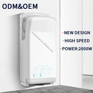 2025 Ensemble de sèche-mains électrique mural Seche Main Sèche-mains à double jet automatique ultra-sec pour <span class=keywords><strong>toilettes</strong></span> - Product Image 5