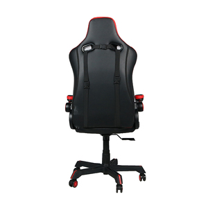 Black and red Custom Logo player chair manufacturer race car Ergonomic computer chair Bureau with support for - Product Image 4
