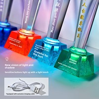 Trophée en cristal de résine gravé au sablage LED coloré personnalisé, nouveau design 2025 pour les victoires au championnat de basketball et de billard