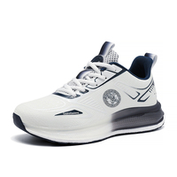 Baskets plateforme rétro tendance pour hommes à lacets, empeigne en maille, style streetwear, chaussures de sport antidérapantes et amortissantes, intemporelles