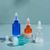 Petites bouteilles en plastique Bouteille transparente Petites bouteilles en plastique transparentes 5ml 10ml 15ml