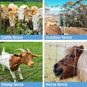 أقدام إلكترونية مستدامة احترافية قابلة للتخصيص محمولة لوحة سياج حظيرة الماشية ساحة الماشية القلم الصلب سياج الماشية - Product Image 6