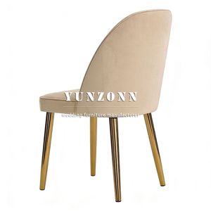 Cho thuê đồ dùng sự kiện: Ghế nhung, đồ nội thất hội trường tiệc cưới, ghế tiệc đã qua sử dụng, ghế vàng inox hiện đại - Product Image 5