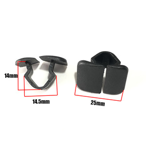 <b>Car</b> Engine Compartment Soundproof Panel <b>Clip</b> 14mm 14.5mm 25mm PP Material Fixing Fastener For Hood Insulation - Product Image 1