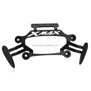 Espejos Retrovisores Modificados con Soporte para Teléfono Fijo en la Parte Delantera para <span class=keywords><strong>Yamaha</strong></span> XMAX300 X-MAX XMAX 300 250 <span class=keywords><strong>125</strong></span> 400 <span class=keywords><strong>2017</strong></span> 2018 2019 2020 2021 2022 - Product Image 1