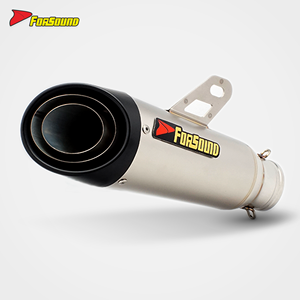 Tubo de escape RS para motocicleta para locomotora, sección trasera SC colgante alta, modelos compatibles <span class=keywords><strong>MT09</strong></span> R6 GSX Z900 NK XMAX <span class=keywords><strong>KTM</strong></span> - Product Image 3