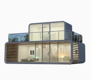 Cabaña Glamping Resistente a la Intemperie con Ventana Panorámica, Refugio de <span class=keywords><strong>Alquiler</strong></span> para Vacaciones en Parque de Montaña - Product Image 6