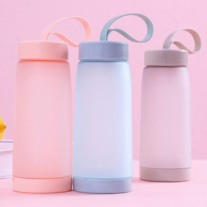 <span class=keywords><strong>500</strong></span> Ml Brede Mond Unbreakable Frosted Bpa-vrij <span class=keywords><strong>Plastic</strong></span> Waterfles - Product Image 1