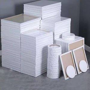 Lienzo en Blanco para Impresión Artística, Lienzo en Blanco sobre Madera, Lienzo de Algodón para Pintar, Lienzo Estirado de Tamaño Personalizado para Pintar - Product Image 1