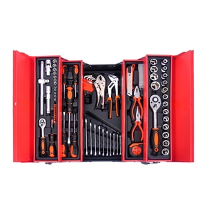 Kit d'outils combinés pour voitures, motos, vélos, clé à cliquet en acier au carbone dans un coffret rigide, personnalisable OEM - Product Image 4