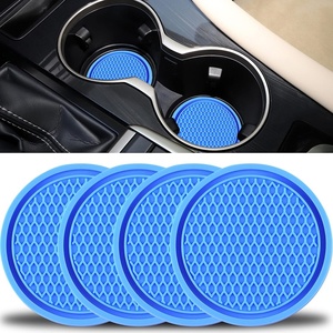 Sous-verres de voiture disponibles en plusieurs couleurs et sélectionnables auprès de General Motors, sous-verres antidérapants - Product Image 1