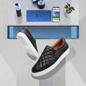 Mocasines Personalizados para Mujer, Zapatos de Cuero Genuino, Antideslizantes, Cómodos, Diseño para Todas las Estaciones: Verano, Invierno, Primavera, Otoño - Product Image 1