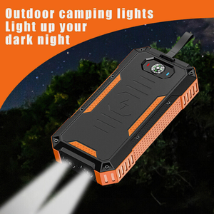 Paquete de logotipo personalizable Cargador inalámbrico <span class=keywords><strong>USB</strong></span> de 30000mAh Banco de energía solar portátil Salida de 10W Entrada <span class=keywords><strong>Micro</strong></span> <span class=keywords><strong>USB</strong></span> a prueba de agua - Product Image 5