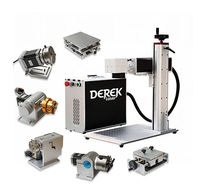 Máquina de Marcado Láser de Fibra CNC de Alta Precisión, Fuente Raycus, Grabado 3D en Metal, Refrigeración por Aire, 20W-100W, 300x300mm, JCZ, DWG/DXF/DST