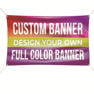 Drapeaux et bannières en vinyle PVC imprimés sur mesure de haute qualité pour la promotion d'événements et la marque extérieure - Product Image 1