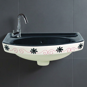 Simple Free Standing Small Lavabo Above Counter <b>Mounting</b> Bathroom Sinks Round Wash Basin laboratory ceramic sink Sanitary ware - Product Image 4