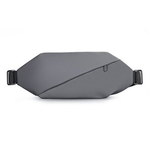 时尚简约长款PU胸包舒适携带多口袋休闲单肩包 - Product Image 4