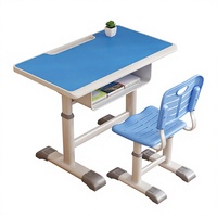 Table et chaises d'étude simples au prix d'usine OEM pour la salle d'apprentissage à domicile, design minimaliste, équipements modernes et durables