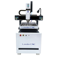 Machine de fraisage CNC miniature LEM-6060 CNC Frame 60x60 avec réservoir d'eau pour aluminium et métal