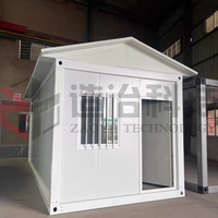Zaoye Assembly Mobile Shop 10ft 20ft Conteneur Modulaire Pop-up Contemporain Respirant pour Café et Hôtel