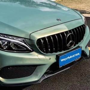 WRAPMASTER 1.52*17m vert <span class=keywords><strong>chitose</strong></span> brillant métallisé enveloppe de voiture vinyle carrosserie PVC autocollant - Product Image 2