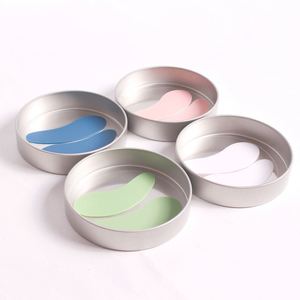 Custom Reusable Silicone Under Patch Anti-Wrinkle Hyaluronic Acid Moisturizer Vegan Crystal <b>Mask</b> Aluminum Box Firming <b>Eye</b> Pad - Product Image 1