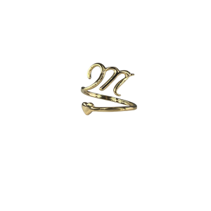 Fashion <b>Rings</b> PVD Gold Plated 316L Stainless Steel Sustainable Resistant Design - Product Image 1