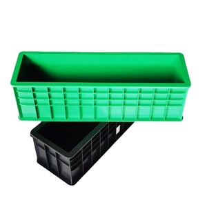 Concrete Mold  Plastic ONE-PIECE PLASTIC BEAM MOLD Concrete Cube Mould Brick Concrete Block test mold