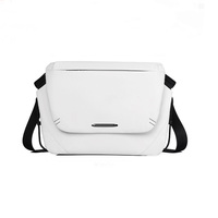 Sac bandoulière moto pour homme personnalisable en cuir imperméable, sac messager décontracté noir vintage, porte-documents pour tablette