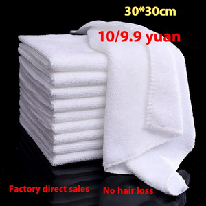Utensilios de cocina de alta calidad Toallas de baño de mano cuadradas blancas Limpieza de una sola vez con un pequeño para el hogar Hotel Cocinas y <span class=keywords><strong>restaurante</strong></span> - Product Image 5