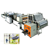 Máquina económica para fabricar papel higiénico, máquina para papel de baño, máquina para papel higiénico para hoteles comerciales