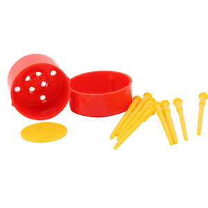 Accessoires de magie pour tours de magie : Clous magiques traversant les tambours, 4,5 pouces, couleur rouge - Product Image 4